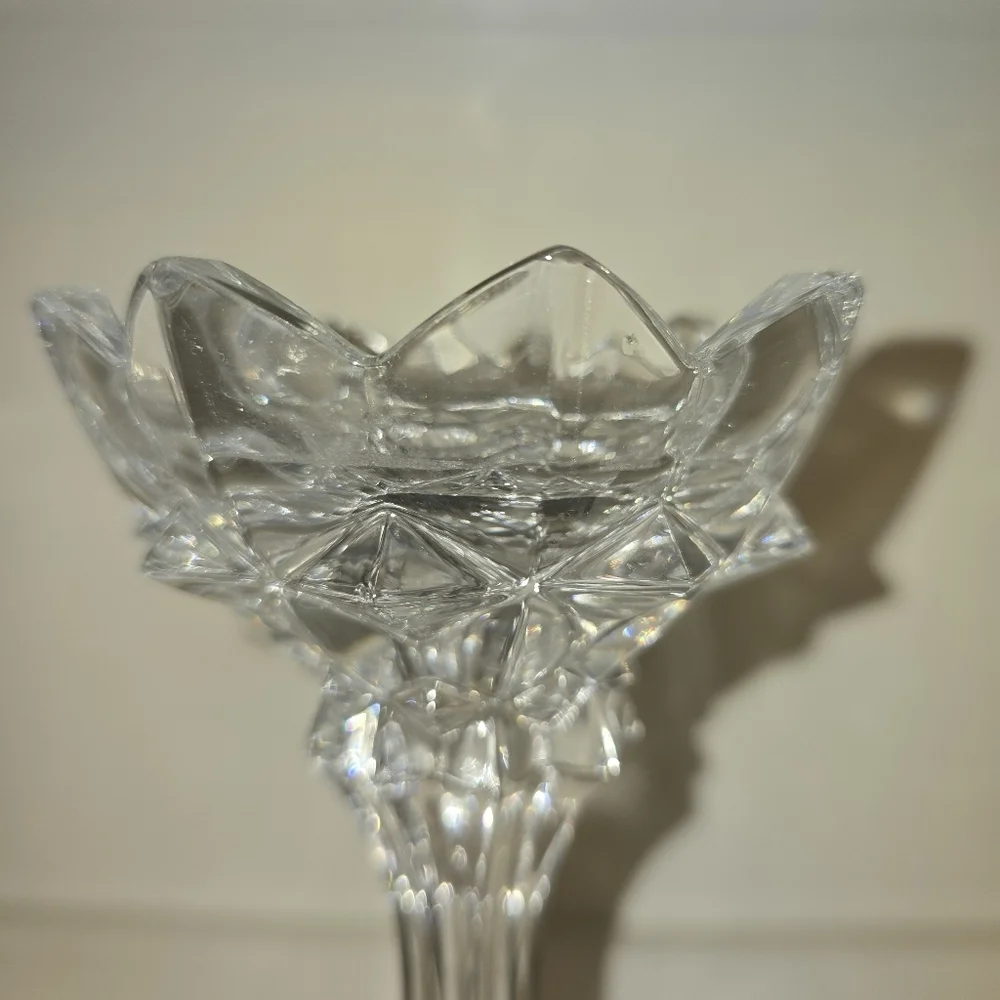 ⭐️40% Off⭐️ Mikasa Diamond Point Single Crystal Candleholder